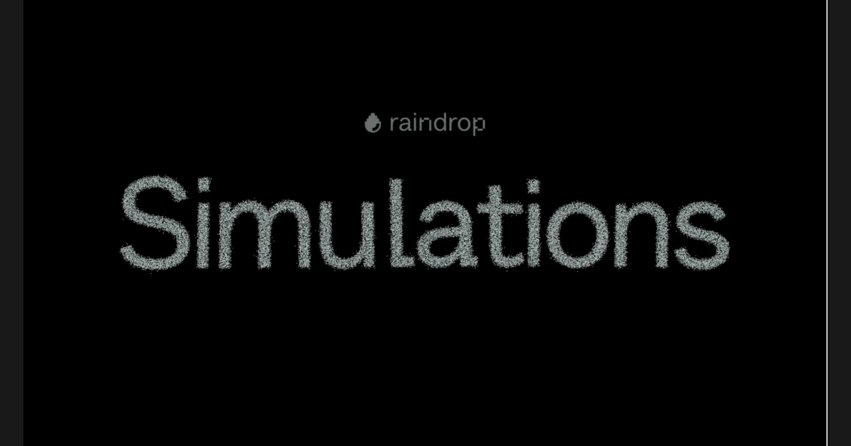 Raindrop source image associated with the reported financing